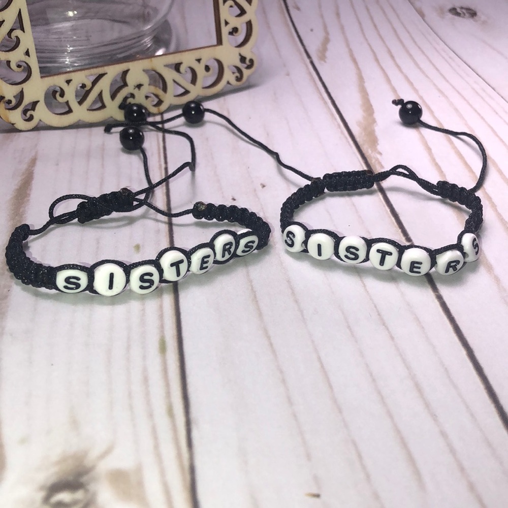 ‼️ Sisters Braided Bracelets. Set of 2